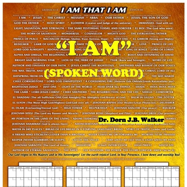 Cover art for I Am (Spoken Word)